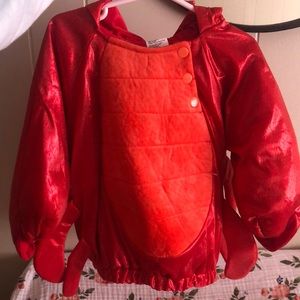 Baby crab/lobster Halloween costume